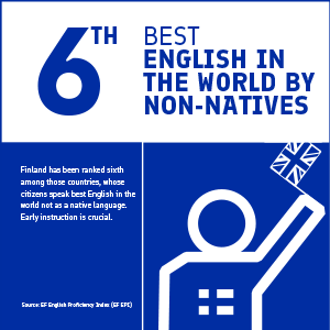 6th best English in the world by non-natives