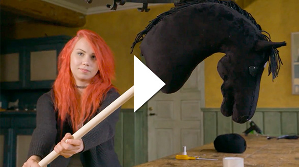 DIY hobbyhorse: How to make your own hobbyhorse - Finland Toolbox